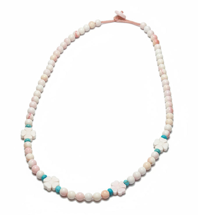 Pink Conch Shell Necklace