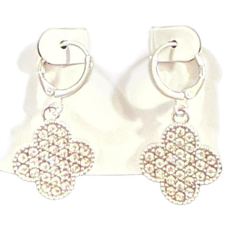 Lucky Clover Dangle Earrings