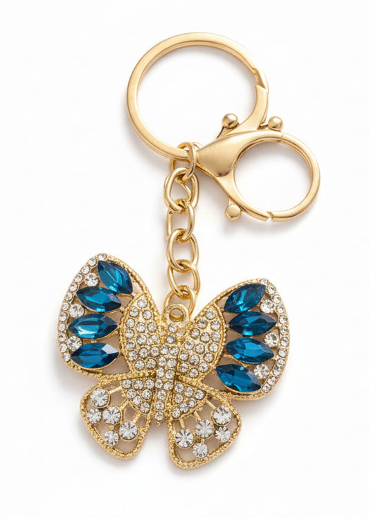 Butterfly Keychain Purse Bag Charm