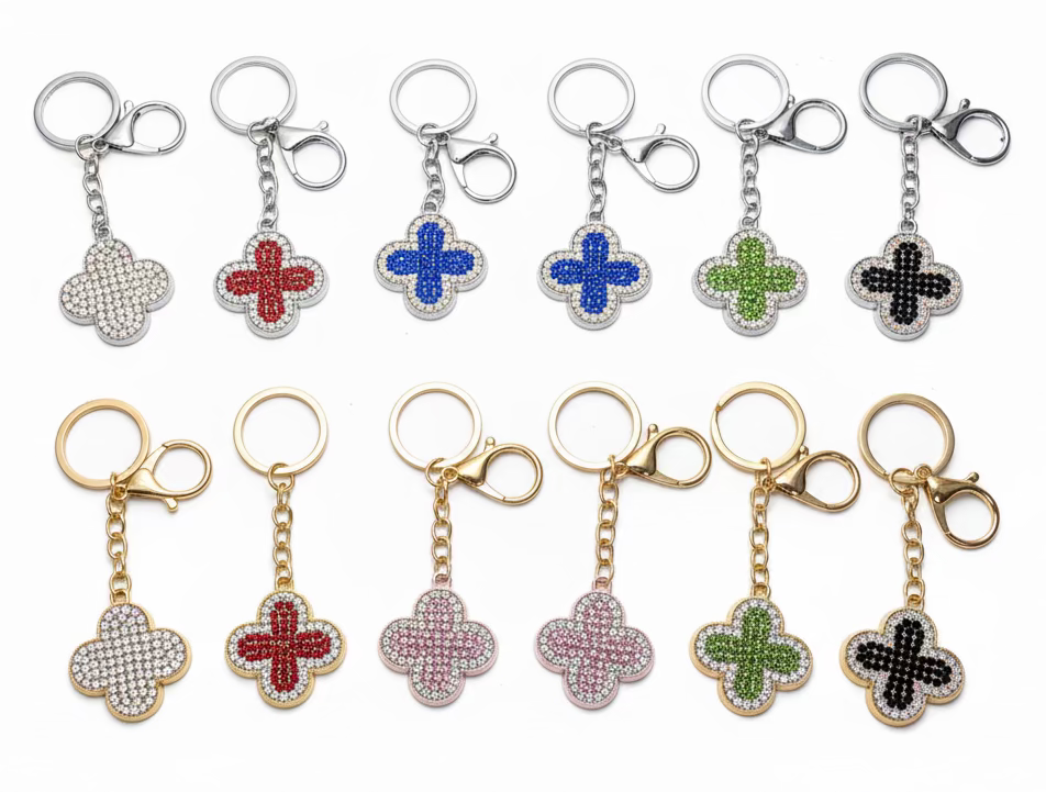 Lucky Bling Bag Charm Keychain