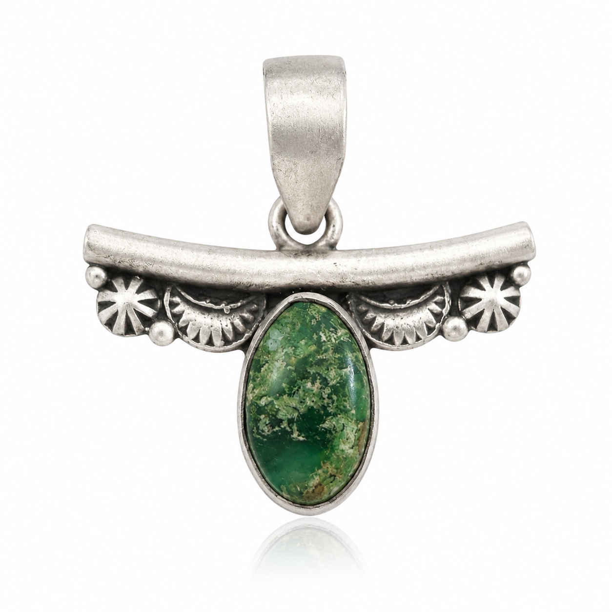 1.25” x 1.25” Sonoran Gold .925 Sterling Silver Pendant