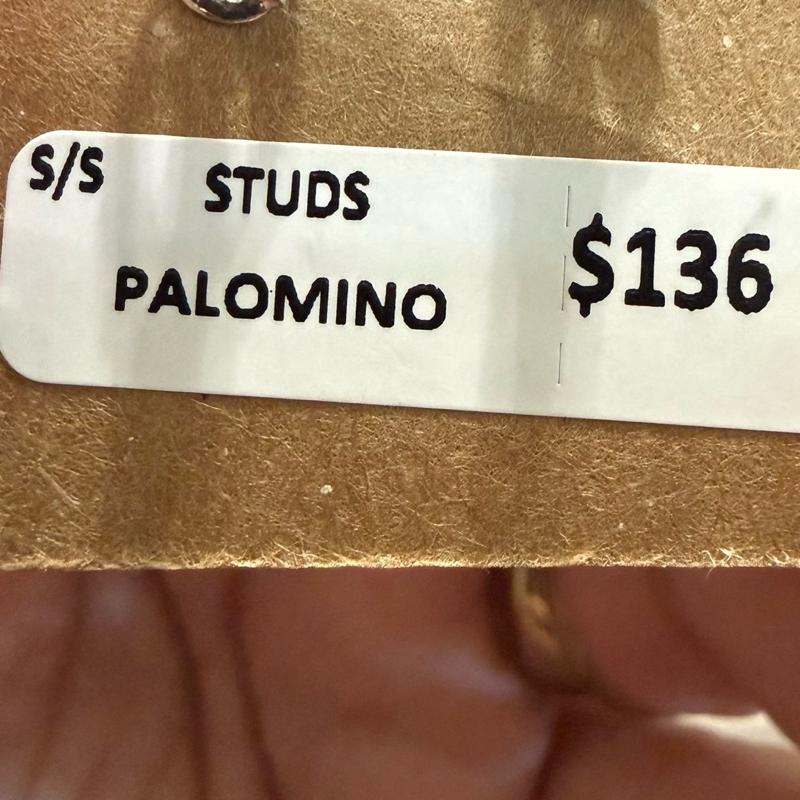 Palamino Southwestern .925 Solid Sterling Silver Natural Stone Stud Earrings