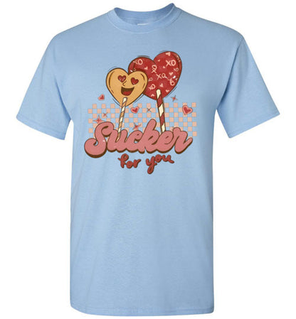 Sucker For You Valentine's Heart Shirt Top