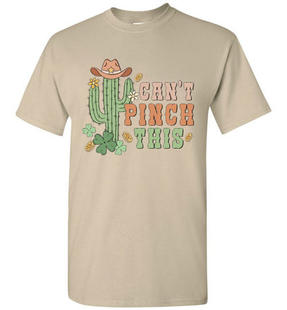 Can't Pinch This Cactus Funny St Patrick's Day Tee Shirt Top T-Shirt