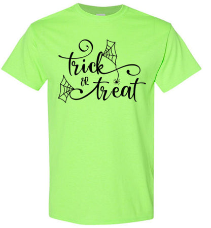 Trick Or Treat Halloween Graphic T-Shirt Top