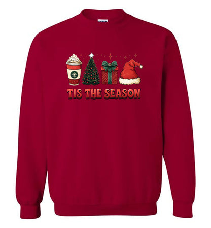Tis The Season Christmas Holiday Sweatshirt