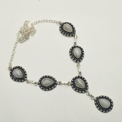 Sterling Overlay / Plated Natural Stone Necklaces