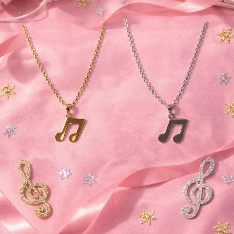 Stainless Steel Bee Necklace & Earring Set - Gold & Silver Color Options - Perfect for Everyday Wear