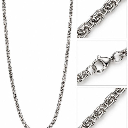 20” Stainless Steel Non Tarnishing Sweatproof and Waterproof Scroll Chain