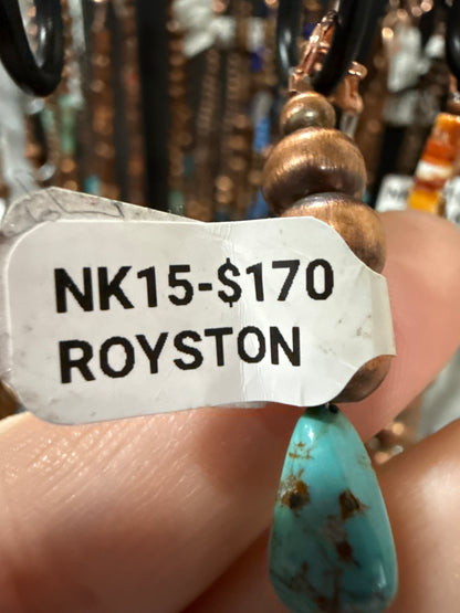 18” Royston Turquoise
