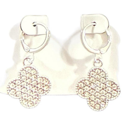 Lucky Clover Dangle Earrings