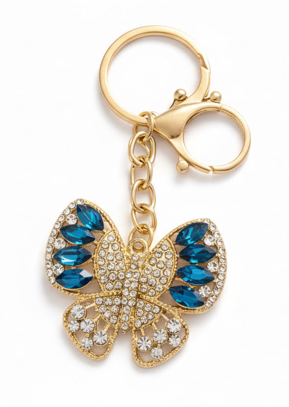 Butterfly Keychain Purse Bag Charm
