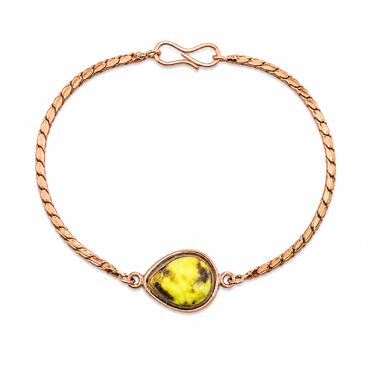 Copper Beaded and Natural Stone Bracelets