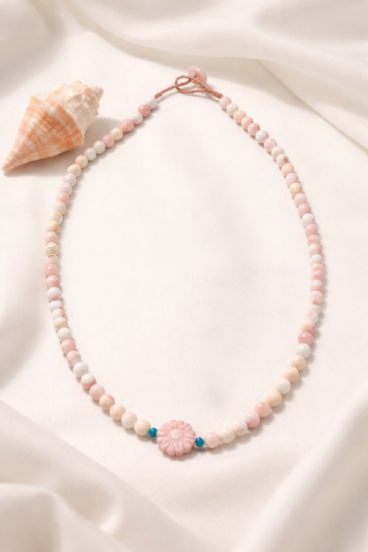 Pink Conch Shell Necklace