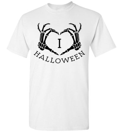 I Love Halloweeen Graphic T-Shirt Top