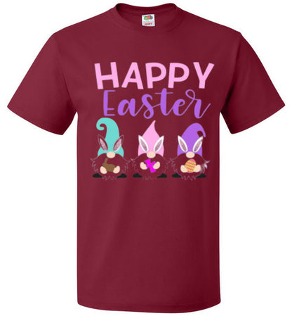 Happy Easter Gnome Graphic Tee Shirt Top