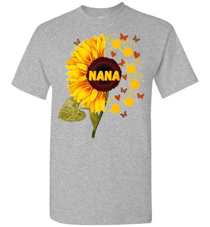 Nana Sunflower Graphic Tee Shirt Top