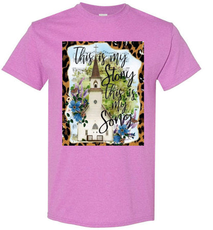 This is My Story Christian Faith Tee Shirt Top T-Shirt