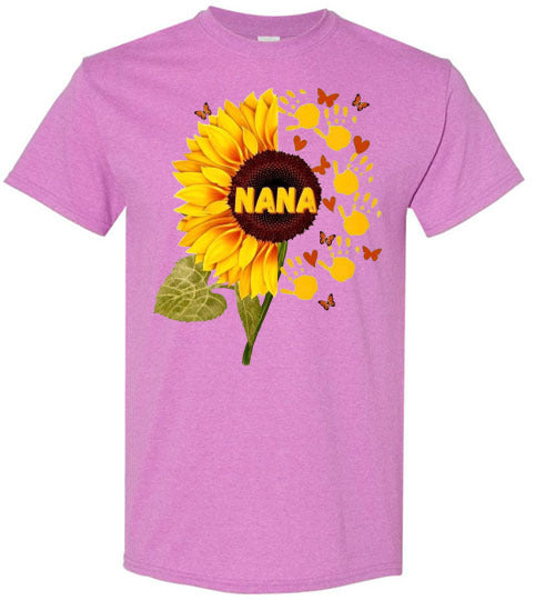 Nana Sunflower Graphic Tee Shirt Top