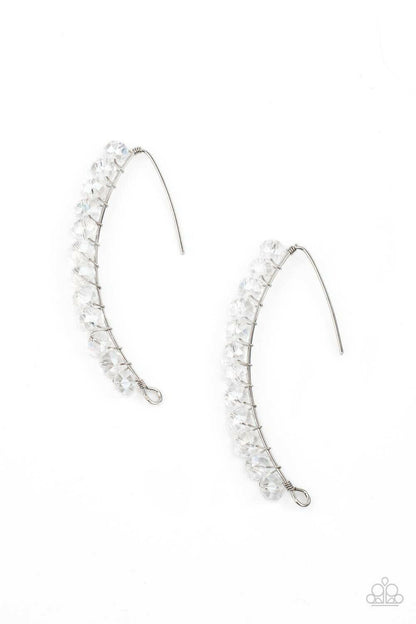 GLOW Hanging Fruit - White Paparazzi Jewelry Accessories 2201