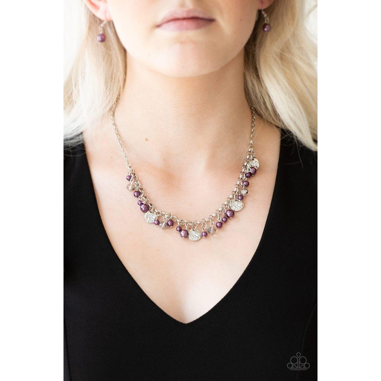 COASTAL CACHE - PURPLE Necklace 103