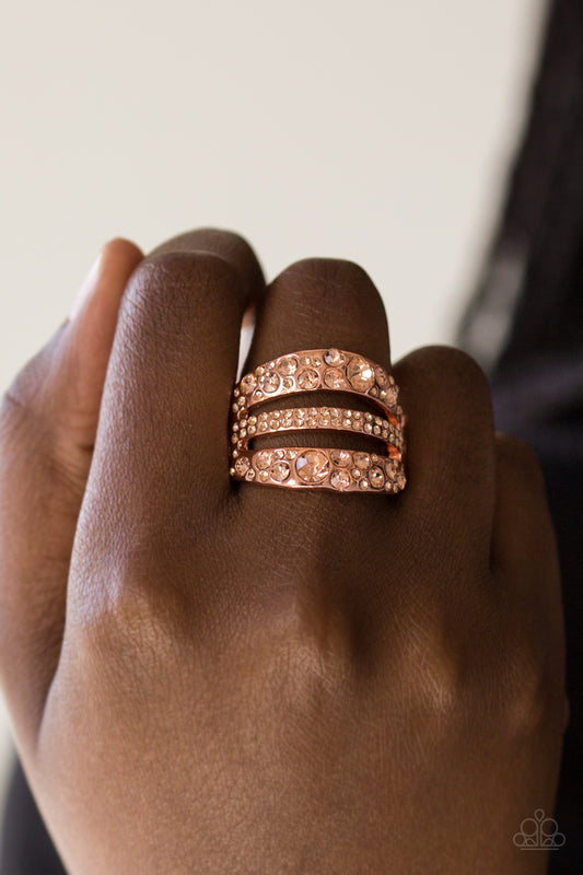 Stacks On Stacks On Stacks - Copper