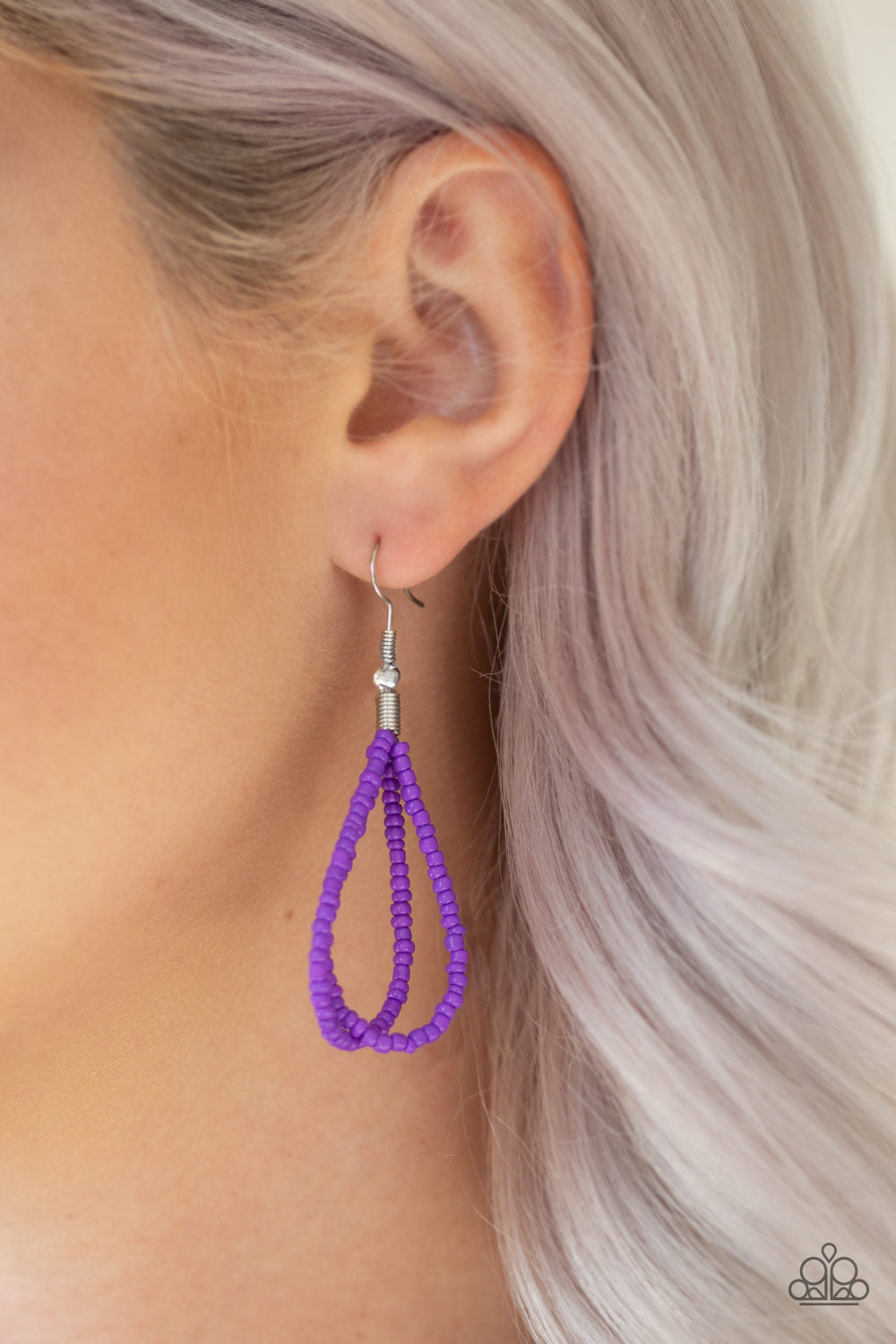A Standing Ovation - Purple Necklace 976