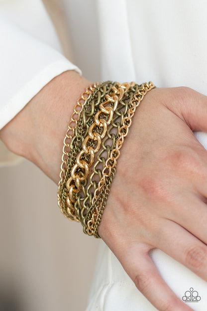 Metallic Horizon - Brass