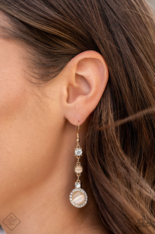 Epic Elegance - Gold Earrings Fashion Fix June 2021