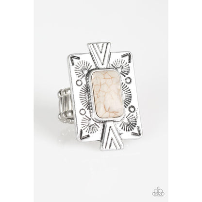 So Smithsonian – White Statement Ring