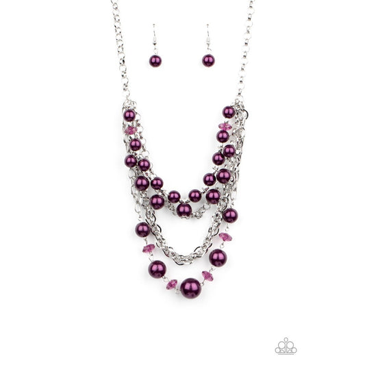 Rockin Rockette – Purple Necklace 1342