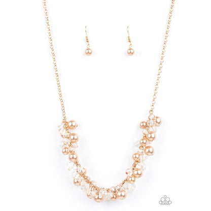 Pardon My FRINGE - Brown Necklace