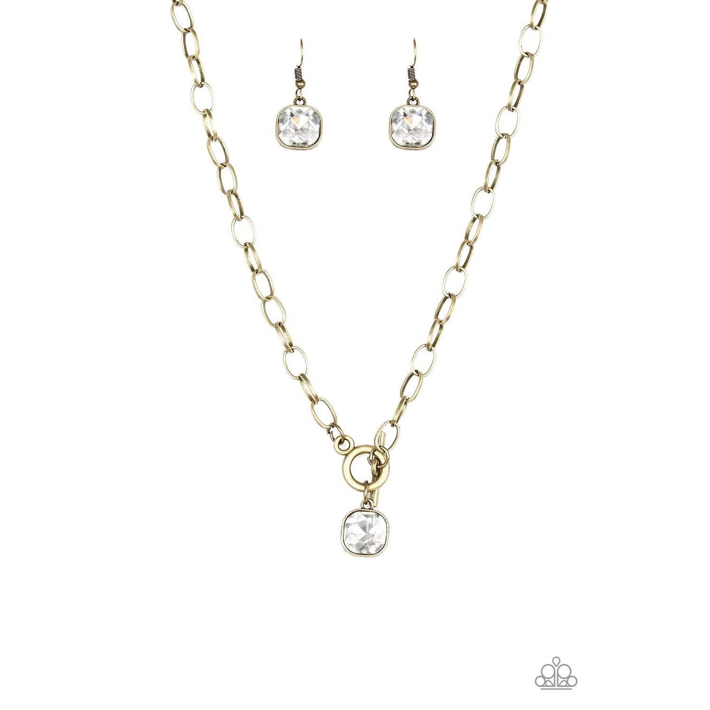 Dynamite Dazzle - Brass Necklace 761