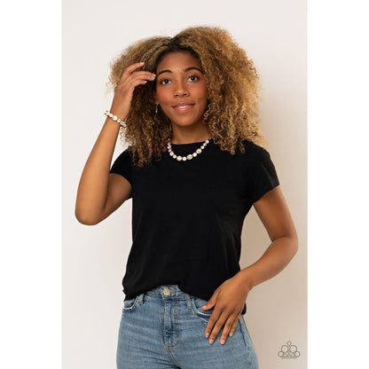 Girls Gotta Glow - Gold Necklace