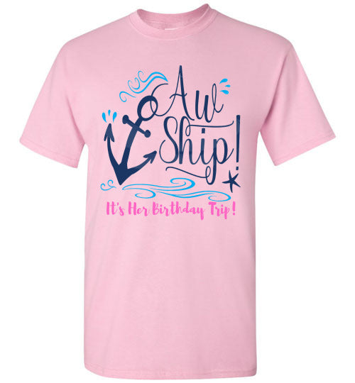 Birthday Cruise Graphic Tee Shirt Top